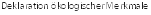 Deklaration ökologischer Merkmale
